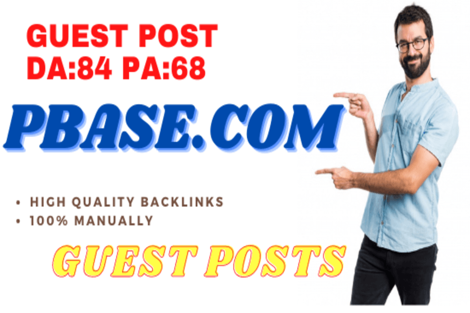 Write & Publish Do-Follow Guest Post On pbase.com
