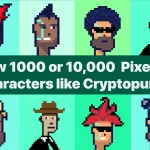 10k NFT Pixel Art Characters like Cryptopunks