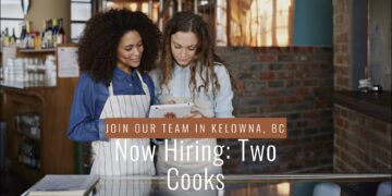 Cook Job in Kelowna, BC For Foreigners with LMIA