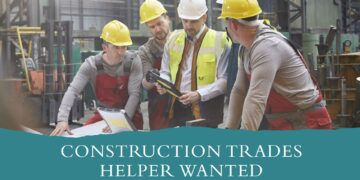 Construction Trades Helper Job in Canada For Foreigners with LMIA