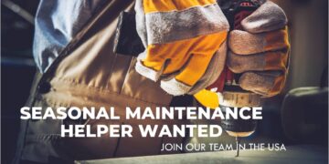 Maintenance Helper – Seasonal Job in USA