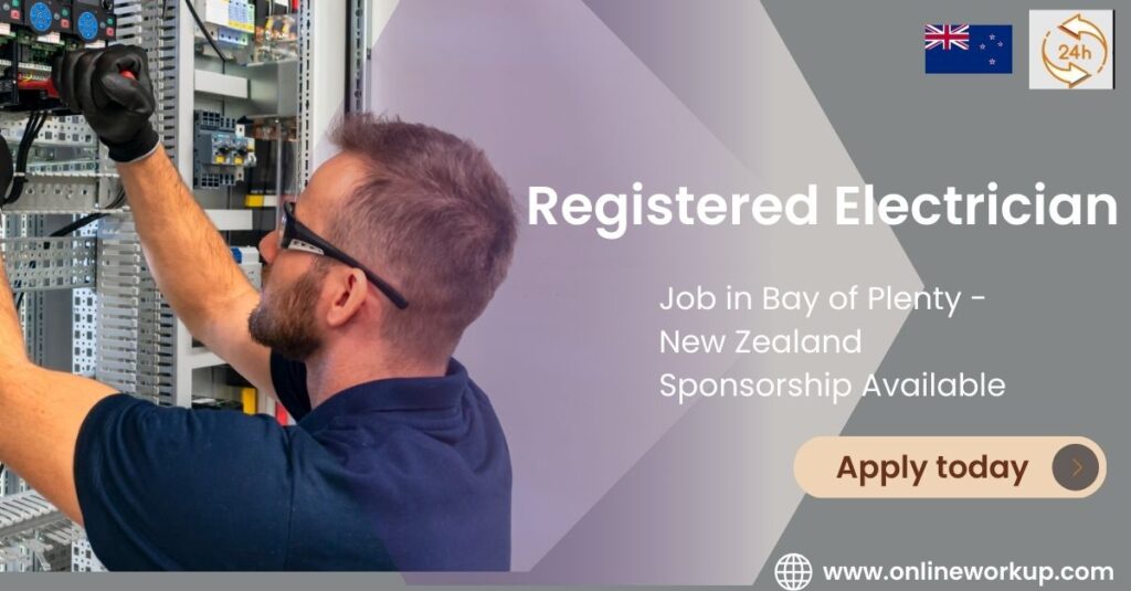 Registered Electrician Job in Bay of Plenty - New Zealand Sponsorship Available
