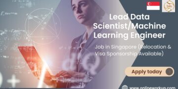 Lead Data Scientist/Machine Learning Engineer Job in Singapore (Relocation & Visa Sponsorship Available) Lead Data Scientist/Machine Learning Engineer Job in Singapore (Relocation & Visa Sponsorship Available)