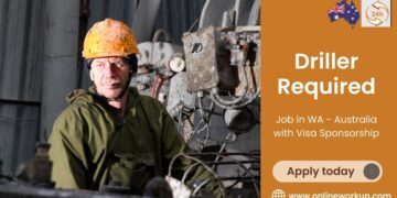 Driller Required in WA – Australia with Visa Sponsorship