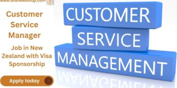 Customer Service Manager Job in New Zealand with Visa Sponsorship