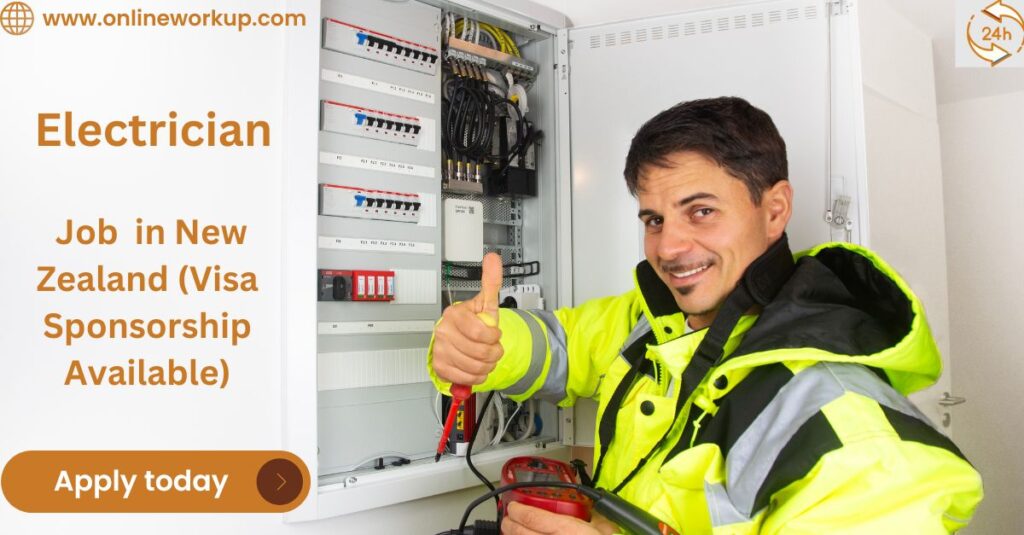 Electrician Needed in New Zealand (Visa Sponsorship Available)