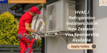 HVAC / Refrigeration Installers Job in New Zealand – Visa Sponsorship Available